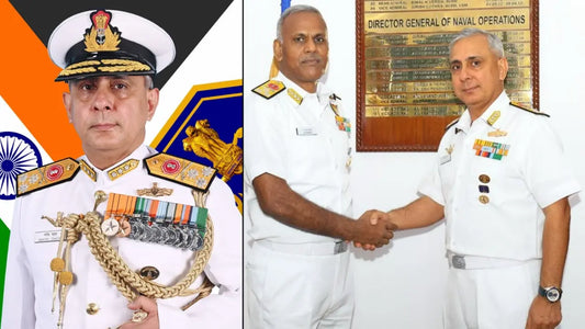 Vice Admiral Manish Chadha Takes Command as Director General of Naval Operations