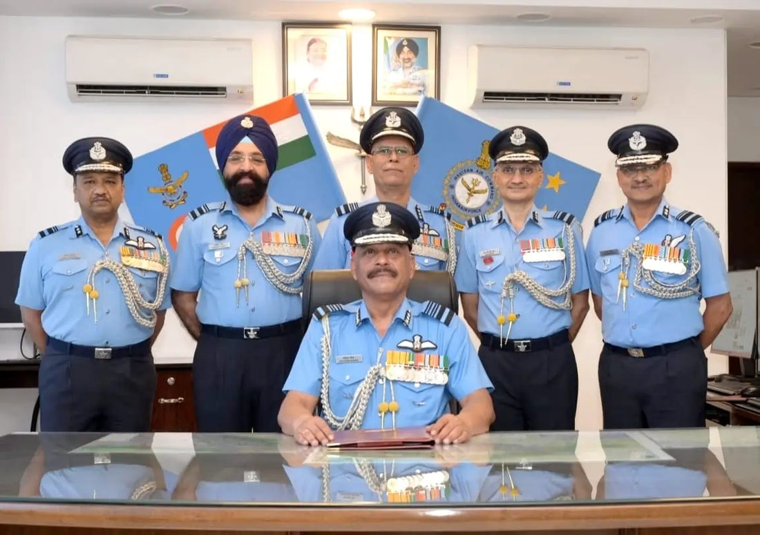 Air Marshal Jeetendra Mishra Ends Distinguished Career as Western Air Command Chief