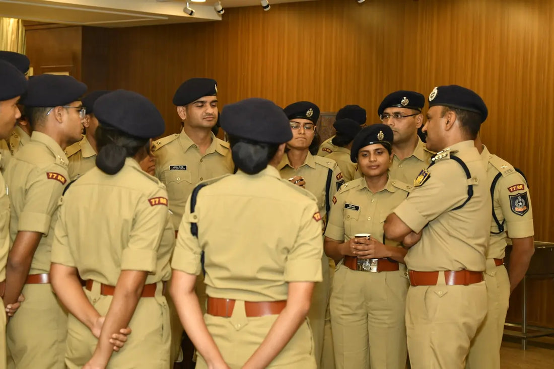 IPS Probationers Engage in In-Depth Orientation at CRPF’s Shaurya Officers’ Institute