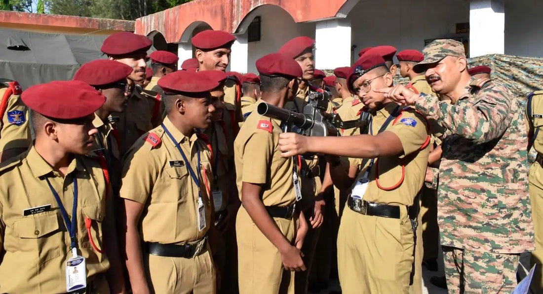 Southern Command Showcases Army Capabilities to Sainik School Amaravathinagar Students in Pune