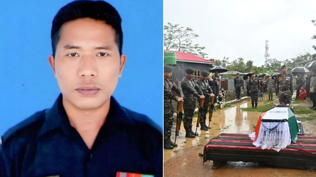 Assam Rifles Bids Farewell to Havildar John Famhoite with Full Military Honours in Manipur