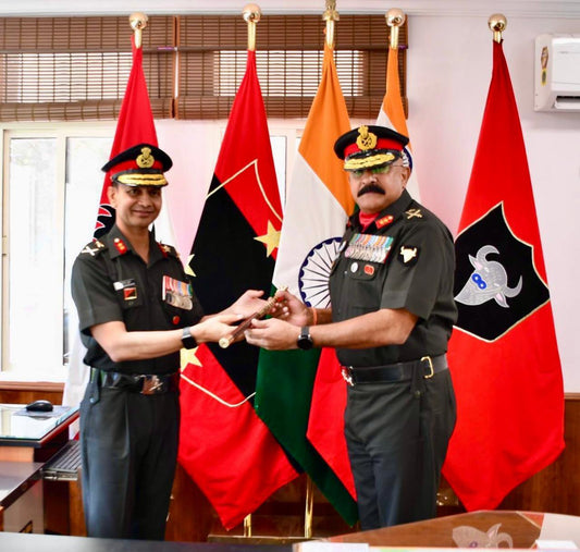 Major General RD Sharma Assumes Leadership of Bison Division in Indian Army