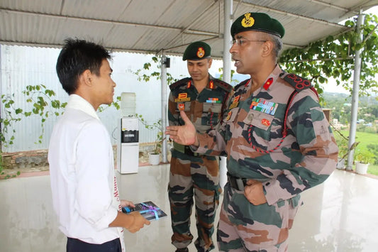 Assam Rifles Honors Tuibong's Chingneisang Khanghal for NDA Exam Success