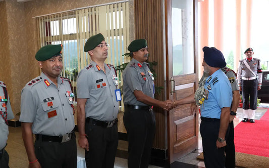 Air Marshal I.S. Walia Visits Assam Rifles HQ in Shillong, Reviews Northeast Readiness