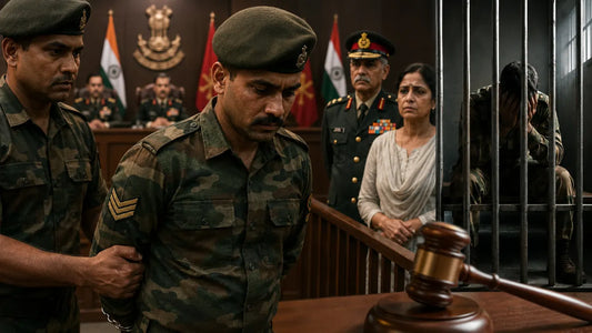 Indian Army Havildar Convicted and Imprisoned for Molesting Senior Officer's Wife