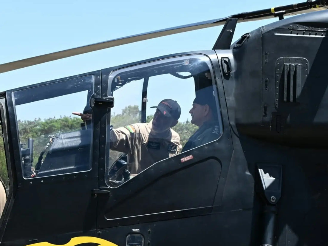 General Upendra Dwivedi Inspects HAL's Aerospace Projects, Pilots LCH Prachand in Bengaluru