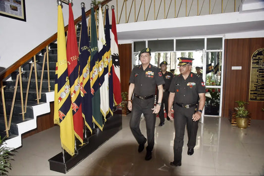 Lt Gen Dhiraj Seth Commends Training and Technology Integration at 3 EME Centre Bhopal