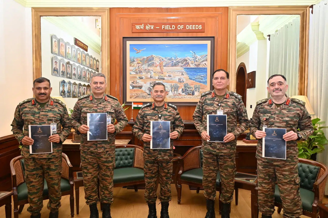 Indian Army Chief Launches 2047 Strategic Guidelines for Future Preparedness