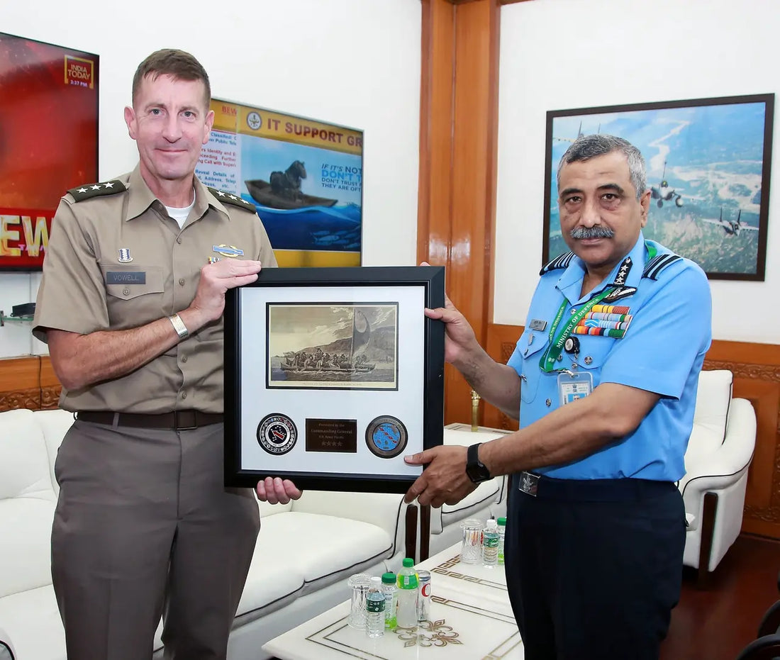 Lt Gen Joel B Vowell and Air Marshal Ashutosh Dixit Advance India-US Defence Cooperation Talks