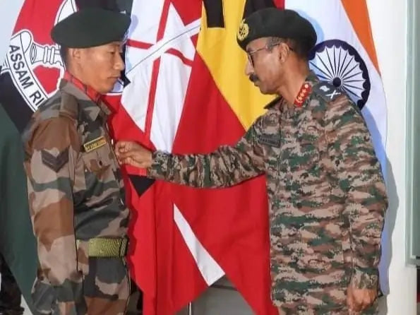 Lt Gen VMB Krishnan Evaluates Security and Readiness of Indian Armed Forces in Nagaland
