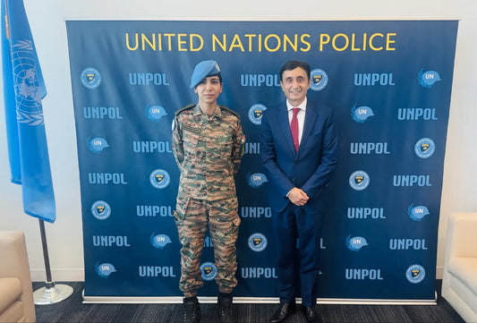 Pakistan's UN Police Adviser Congratulates Indian Major Abhilasha Barak on Prestigious UN Award