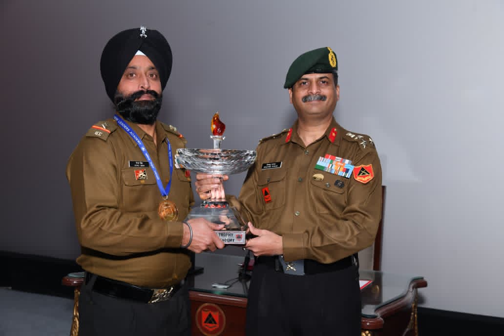 Junior Leaders Academy Concludes Subedar Major Course; Ris Maj Kewal Singh Honored