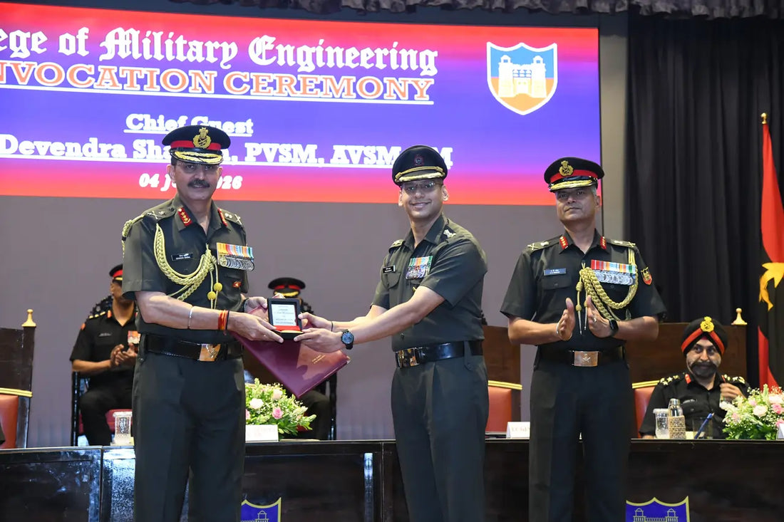 CME Pune Awards Degrees to 46 Officers in M Tech and Technical Entry Scheme Courses