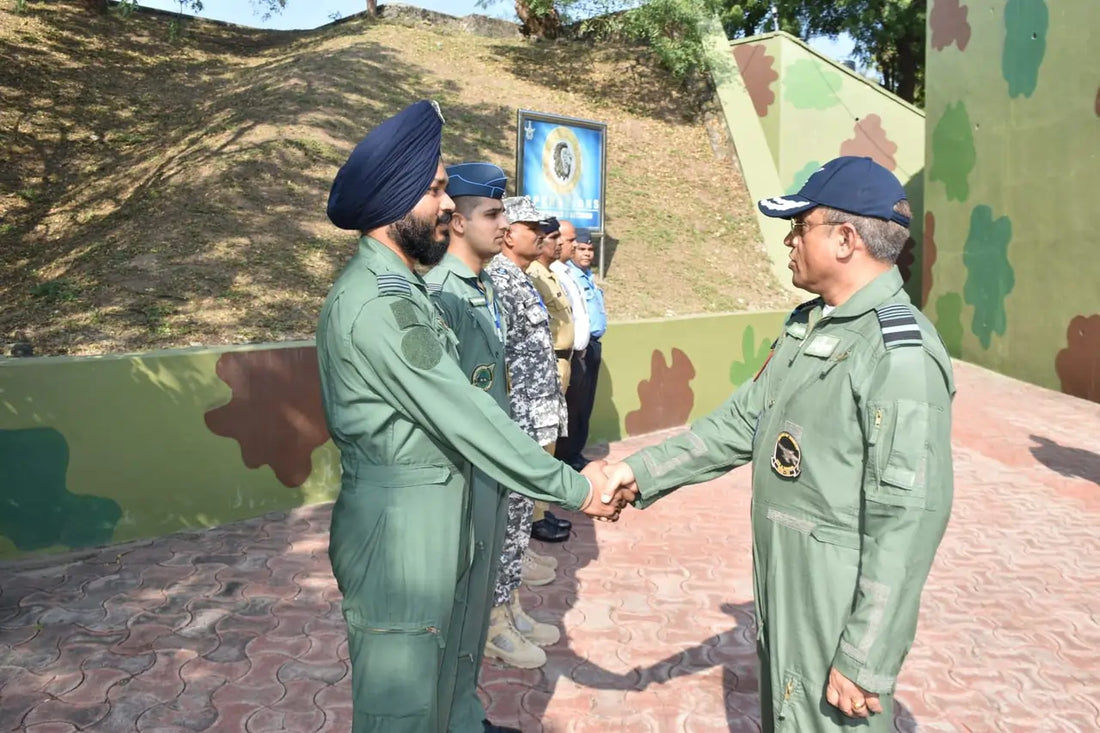 Air Marshal Kapoor Commemorates Diwali with Air Force Personnel at Samana Station