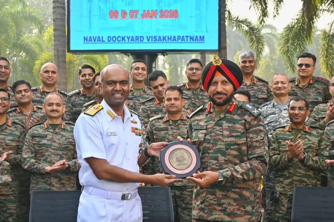 Higher Command Course Officers Visit Eastern Naval Command to Strengthen Joint Operational Integration