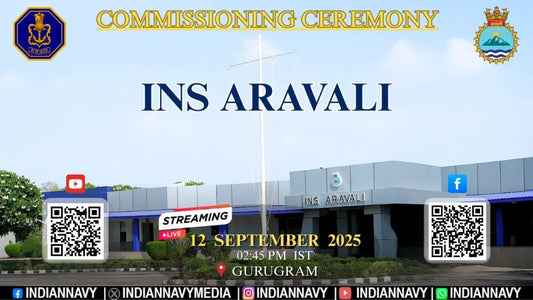 INS Aravali Commissioning to Strengthen Indian Navy's Maritime Domain Awareness in Gurugram