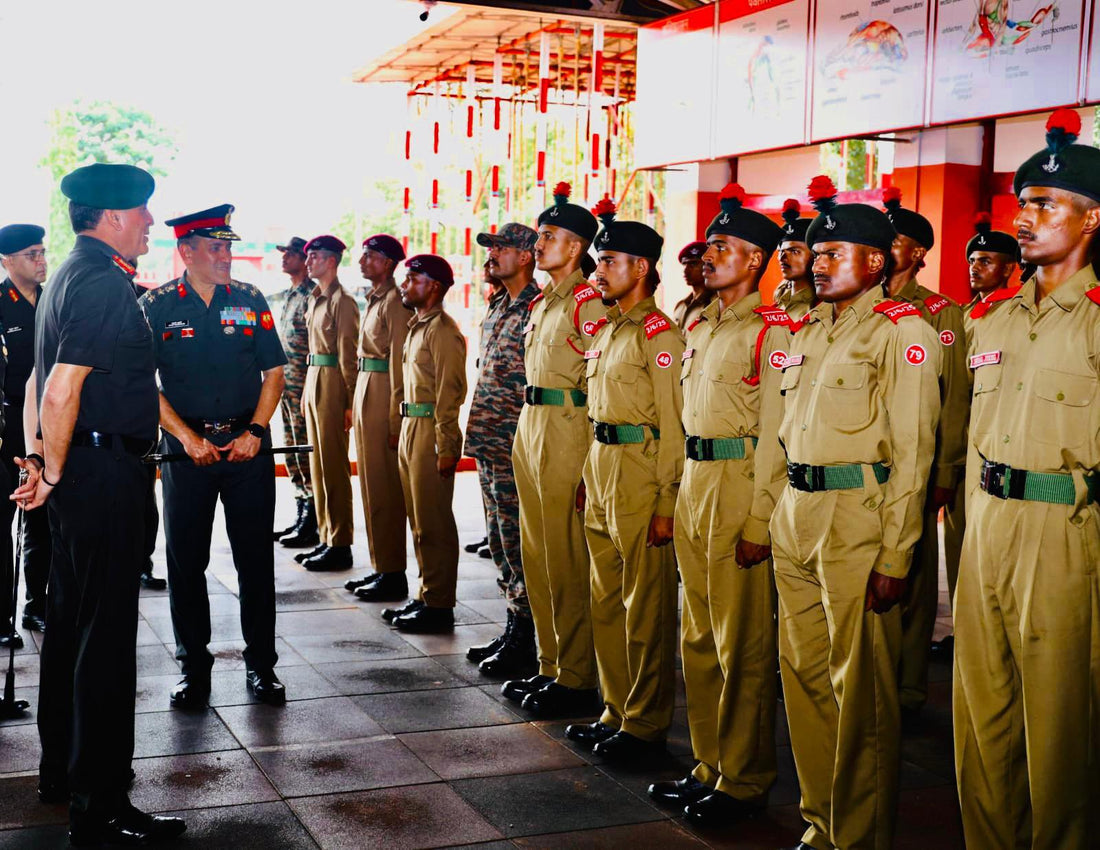 Lt Gen Dhiraj Seth Evaluates Agniveer Training at Maratha Light Infantry Regimental Centre