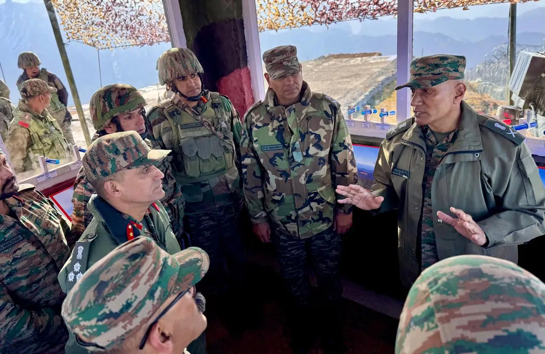 Lt Gen Pratik Sharma Evaluates Operational Readiness and Drone Systems in Poonch and Sunderbani