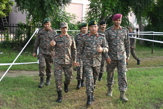 Lt Gen Mohit Wadha Conducts Review of Agniveer Recruitment Drive in Patiala