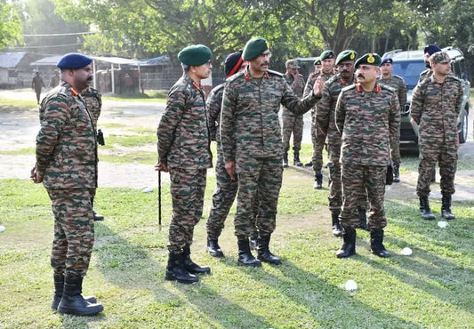 Lt Gen R.C. Tiwari Praises Brahmastra Corps for Rapid Operationalisation of Chopra Defence Base