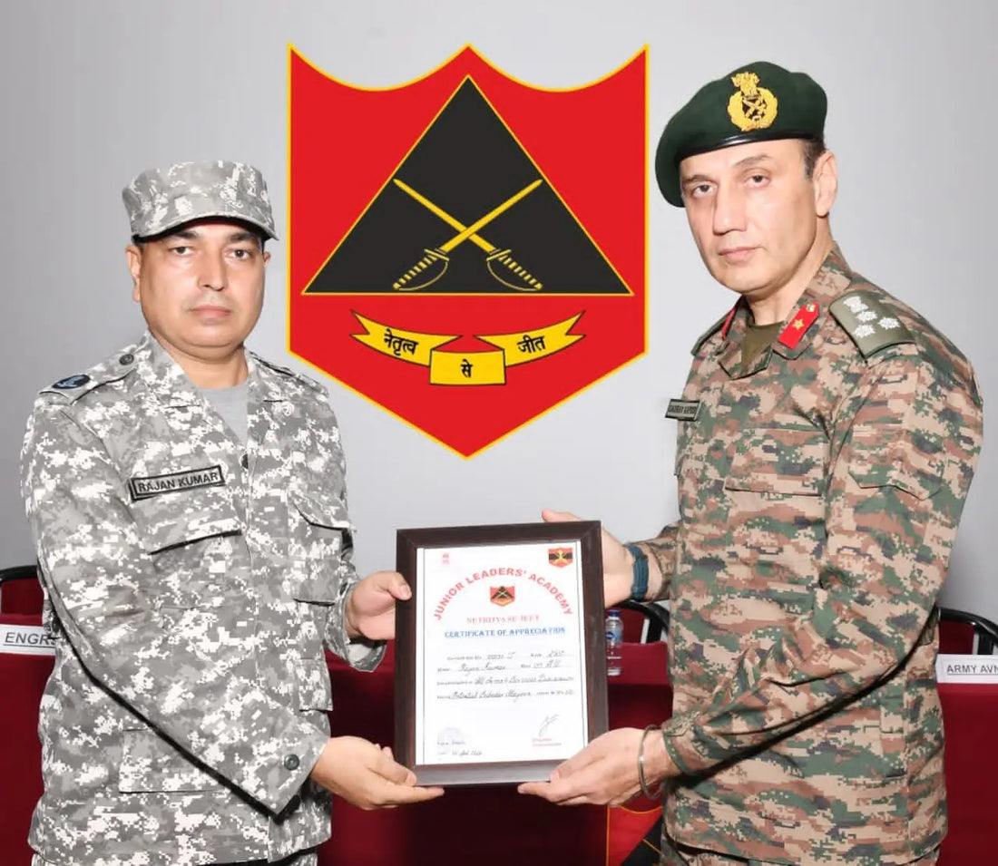 Junior Leaders Academy Hosts Exercise Yudh Samvad for Enhanced Joint Military Leadership and Knowledge Sharing