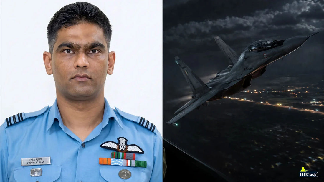 IAF Squadron Leader Sudhir Kumar Wins Shaurya Chakra for Saving Su-30MKI from Night Flight Control Failure
