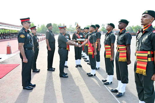 1,522 Agniveers Honored at Mechanised Infantry Centre's Attestation Parade in Ahilyanagar