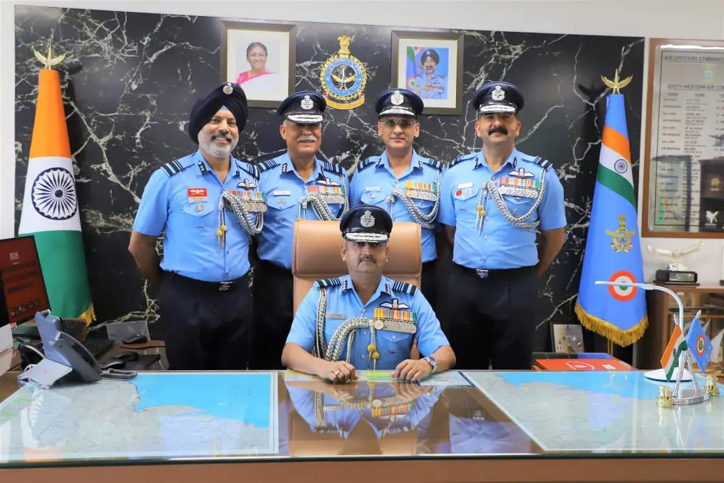Air Marshal PV Shivanand Appointed as Head of South Western Air Command
