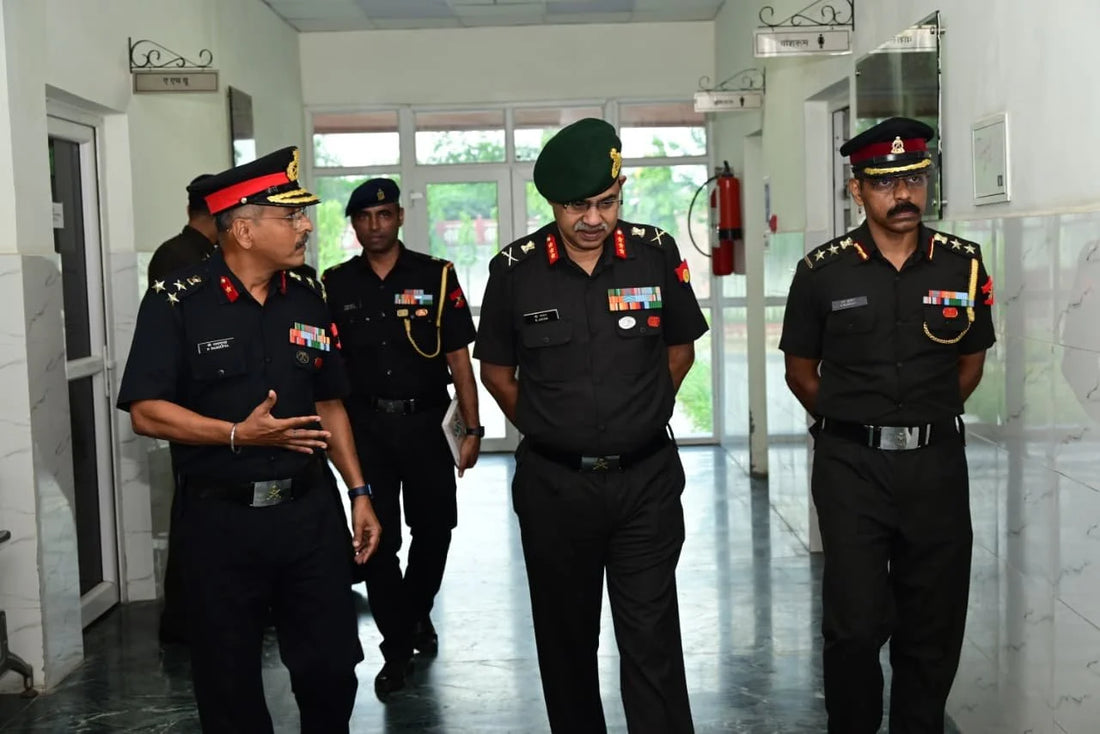 Lt Gen Balakrishnan Jayan Reviews Army Dental Corps Preparedness at Sapta Shakti Command