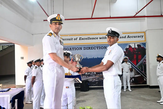 Indian Navy Celebrates Graduation of 77 Trainees from Radar Plotter Course at Navigation Direction School