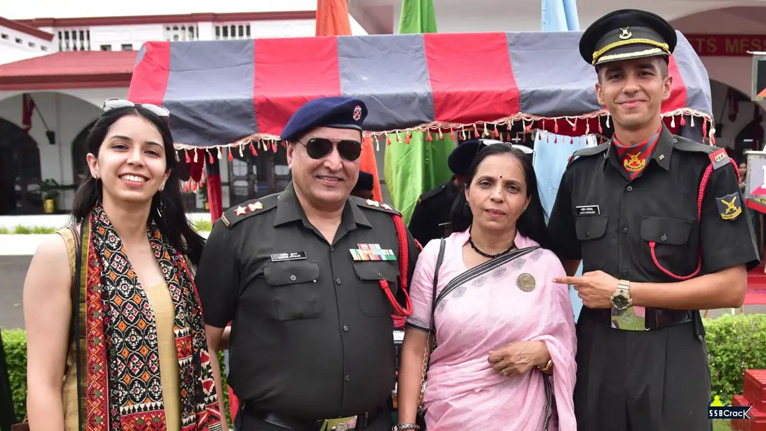 OTA Chennai Honours Parents of Passing Out Officer Cadets with Gaurav Padak