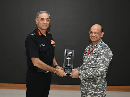 HDMC-22 Student Officers Visit Sapta Shakti Command, Discuss Multi-Domain Operations with Lt Gen Mohit Malhotra