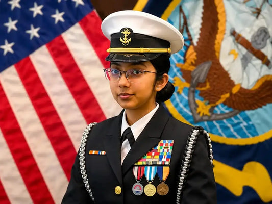 Riddhi Chauhan: Rising Indian-American NJROTC Leader Embarks on Path to US Naval Academy
