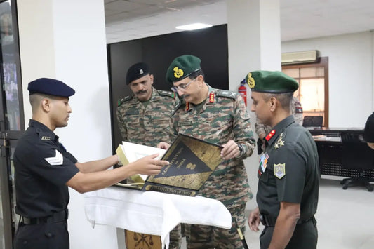Lt Gen Devendra Sharma Evaluates Training Advancements at Institute of Military Law