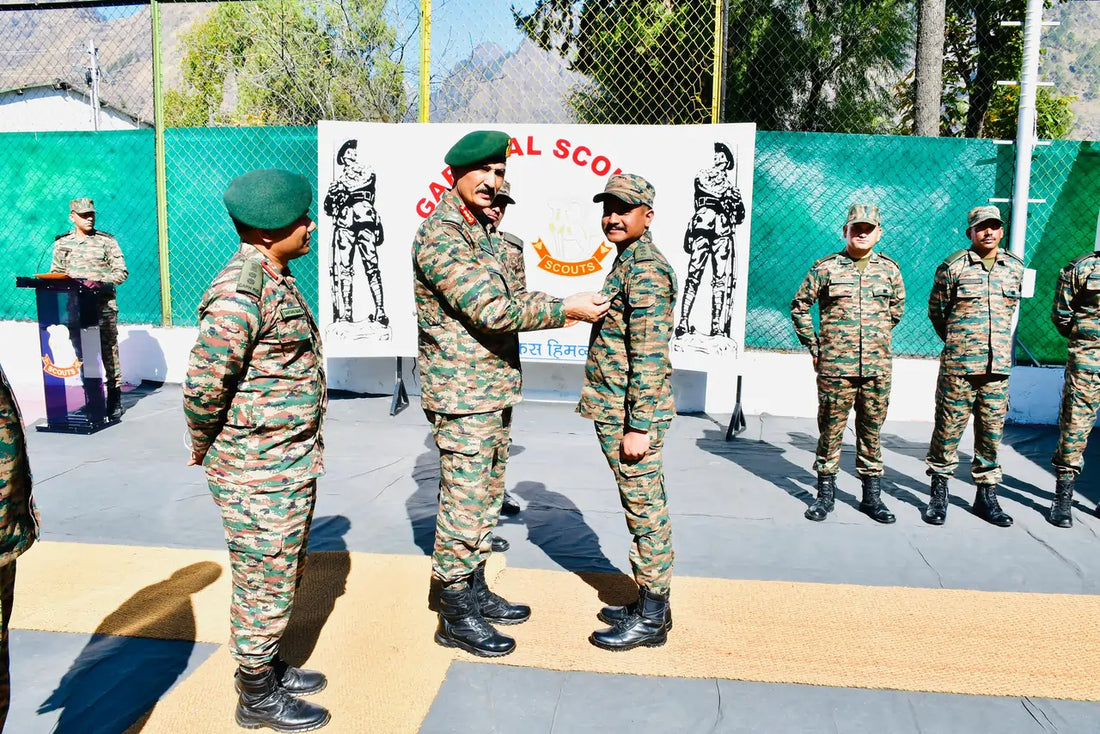 Captain Harshit Dwivedi Recognized for Strategic Contributions with SFC Commendation in Garhwal Sector