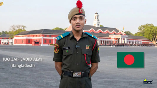 Bangladeshi Officer Lt Zaif Sadid Alvy Graduates from Indian Military Academy, Praises India as a True Ally