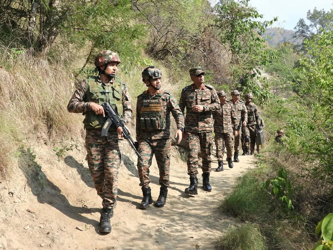 Lt Gen Prasanna Kishore Mishra Assesses Security and Combat Readiness in Nowshera Sector