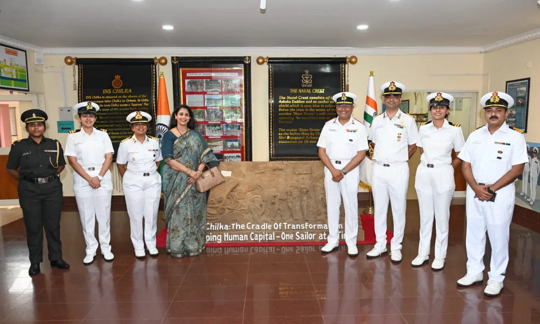 Surgeon Vice Admiral S Shankar Reviews Medical Readiness at INS Chilka, Inaugurates ARSH Clinic at INHS Nivarini