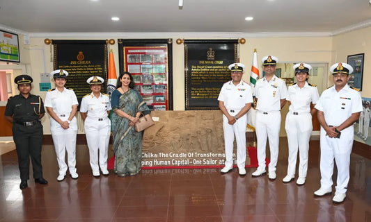 Surgeon Vice Admiral S Shankar Reviews Medical Readiness at INS Chilka, Inaugurates ARSH Clinic at INHS Nivarini