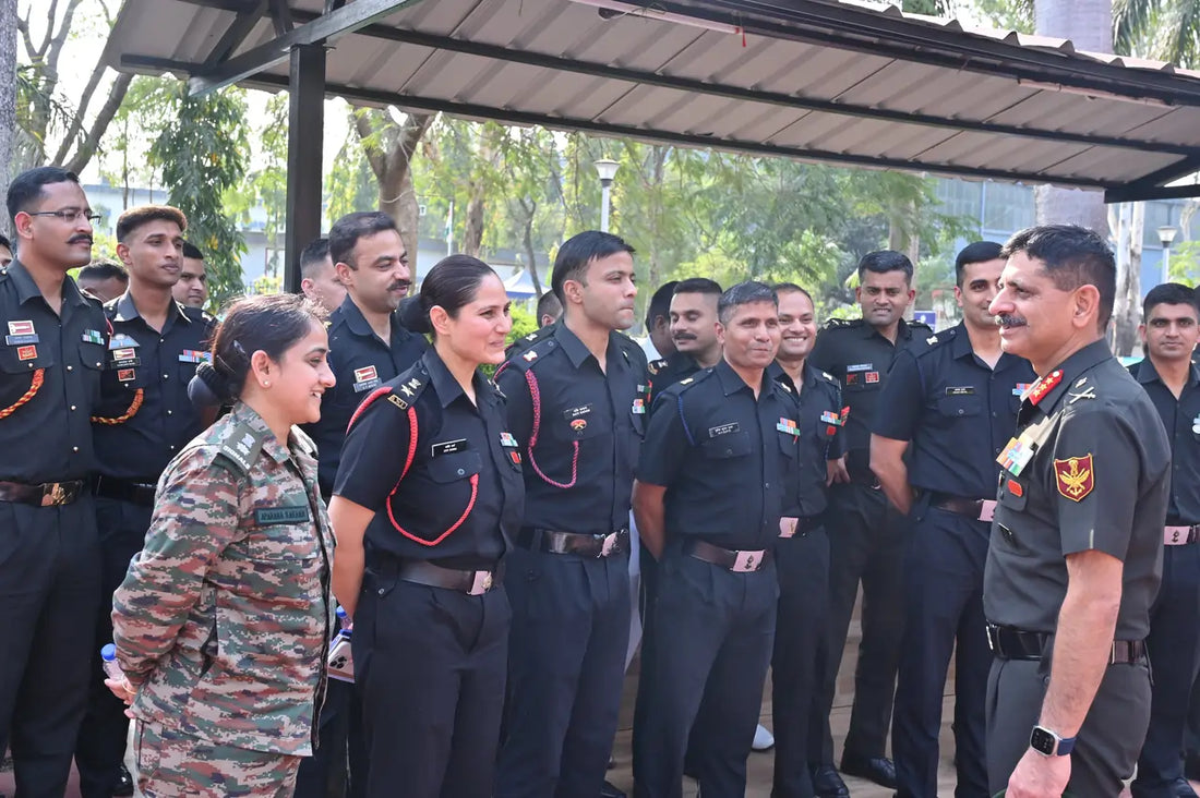 Lt Gen Zubin A Minwalla Emphasizes Technology and Integration in Address to MILIT Pune Student Officers