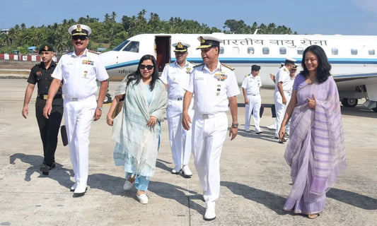 Admiral Dinesh K Tripathi Assesses Operational Preparedness at Andaman & Nicobar Command