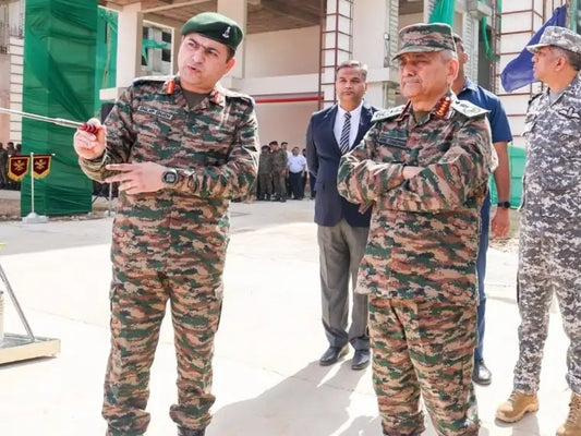 CDS General Anil Chauhan Assesses Advancements in Construction of Mehram Nagar's HQ IDS Complex