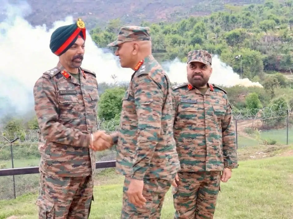 Lt Gen Pratik Sharma Assesses Security and Enhances Joint Counter ...