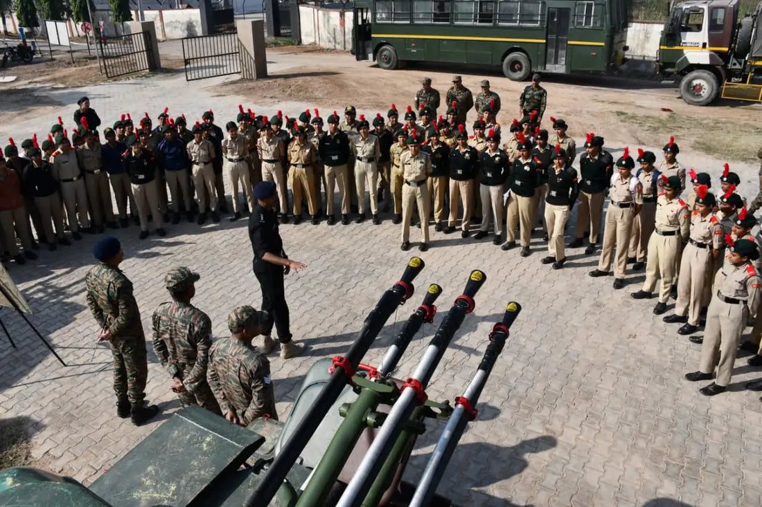 Airawat Division Offers Operational Insight and Career Guidance to NCC Girl Cadets