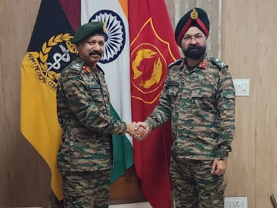 Major General V K Patra Takes Over as MG Medical, Headquarters Uttar Bharat Area