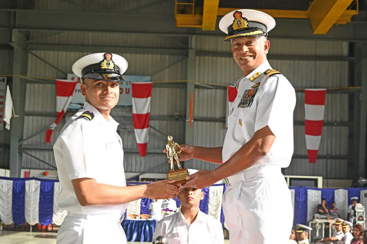 Indian Navy Confers Wings on Naval Air Operations Course Graduates at Kochi Ceremony