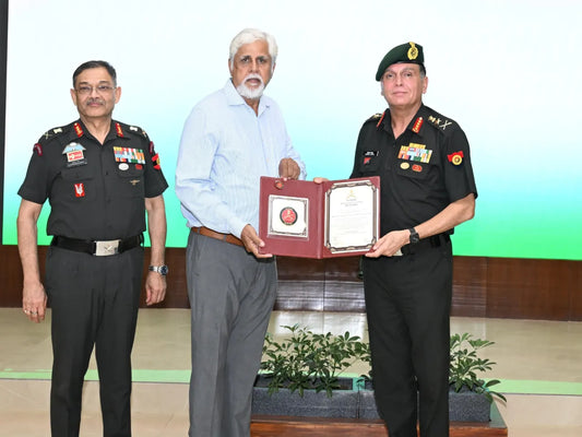 General Dhiraj Seth Felicitates Five Veterans with Yoddha Seva Samman at Western Command