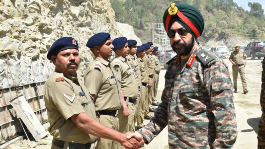 Lt Gen Harpal Singh Evaluates Major Infrastructure Projects in J&K, Meets LG Manoj Sinha