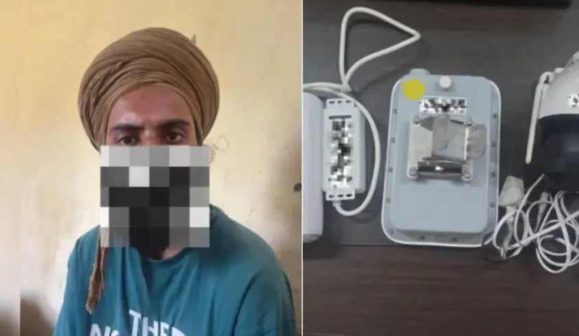 Punjab Police Uncover Espionage Network: Man Accused of Transmitting Army Movement Footage to Pakistan