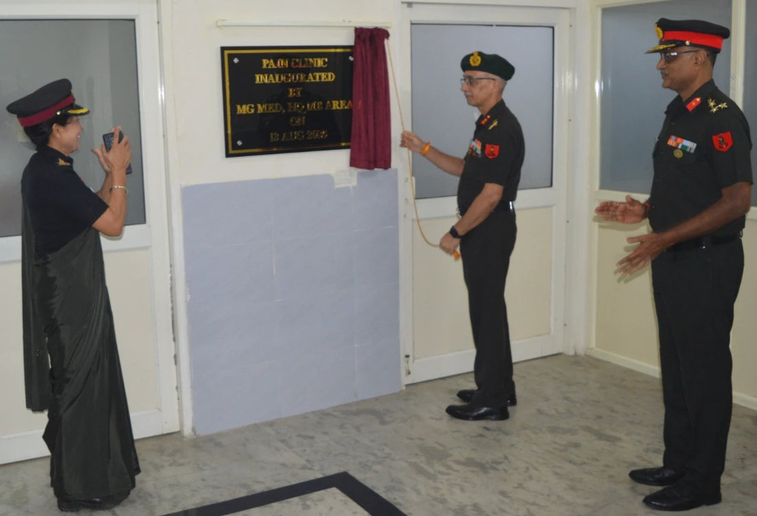 Maj Gen AD Sud Inaugurates Advanced Pain Management Clinic at Military Hospital Mhow